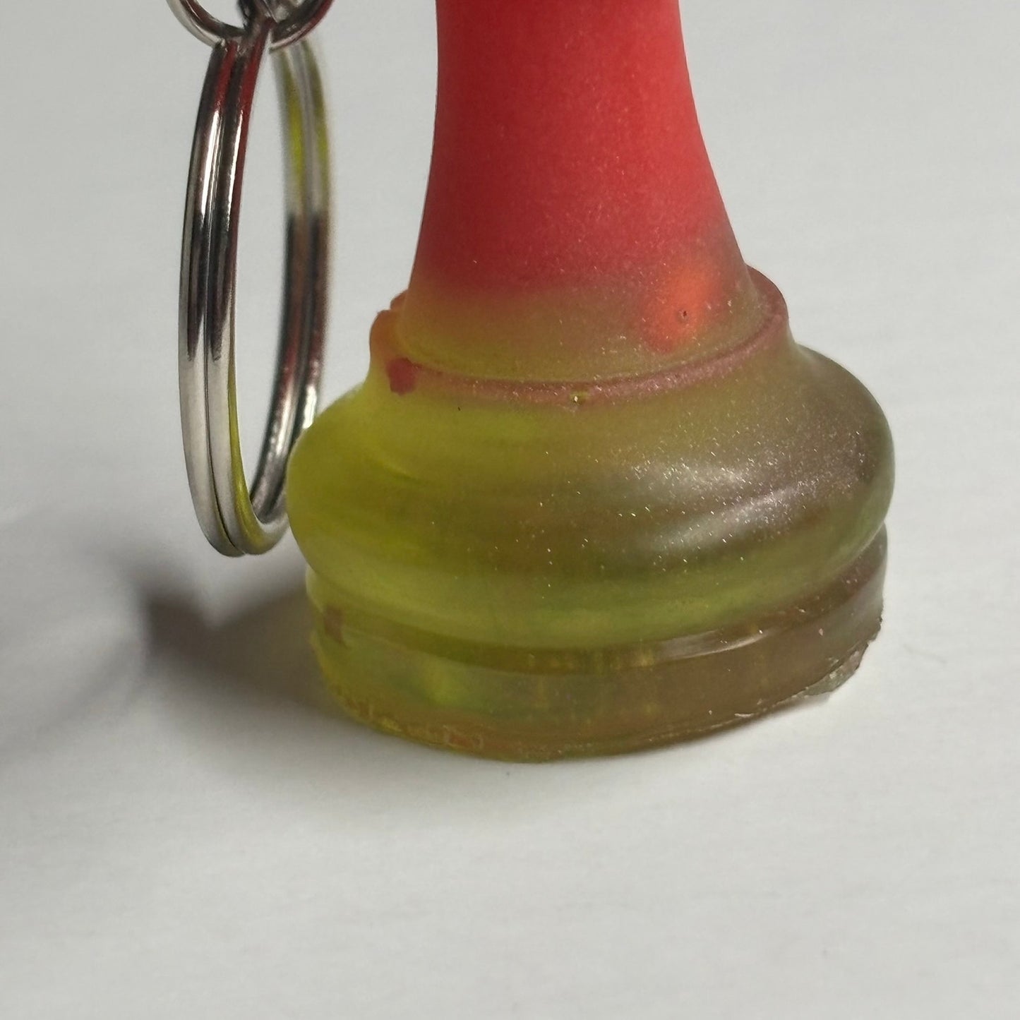 Red/Yellow King - Handmade Resin Keychain