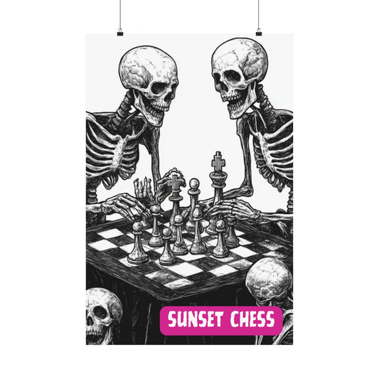 Bones At Work - Matte Vertical Poster 24"x36"