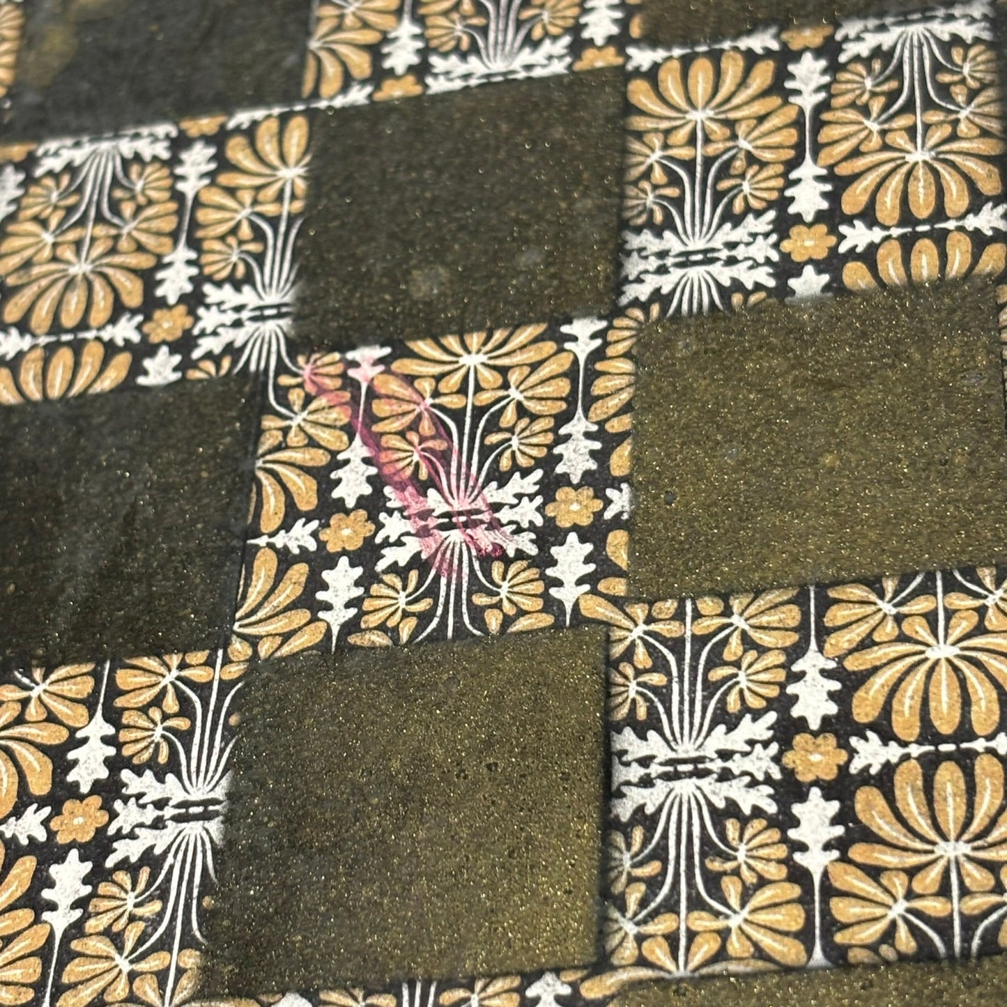 Classic Golden Black - Scrapbook Chess Board