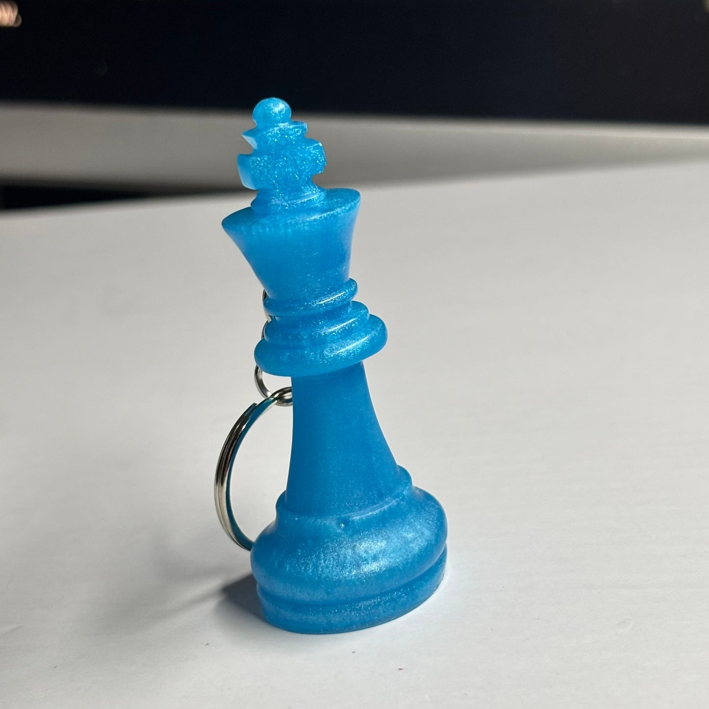 Blue King - Handmade Resin Keychain