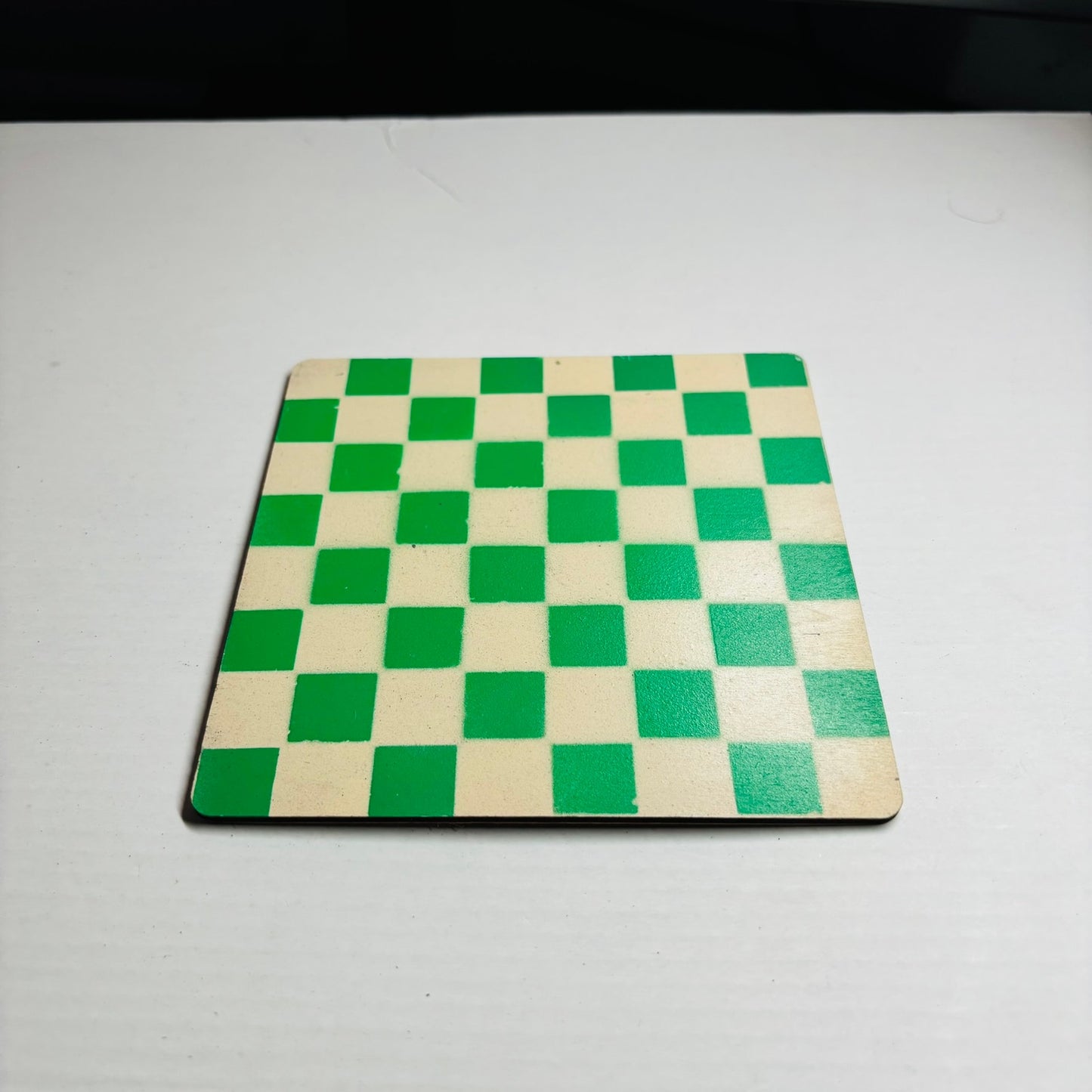 Cream Green - Mini Chess Set
