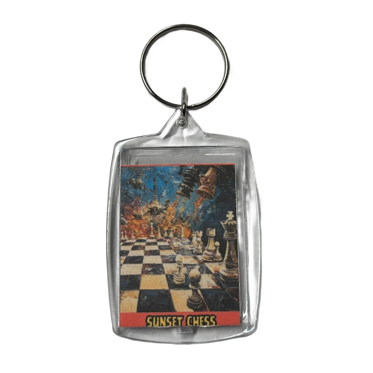 Simplistic - Chess  Photo Keychain