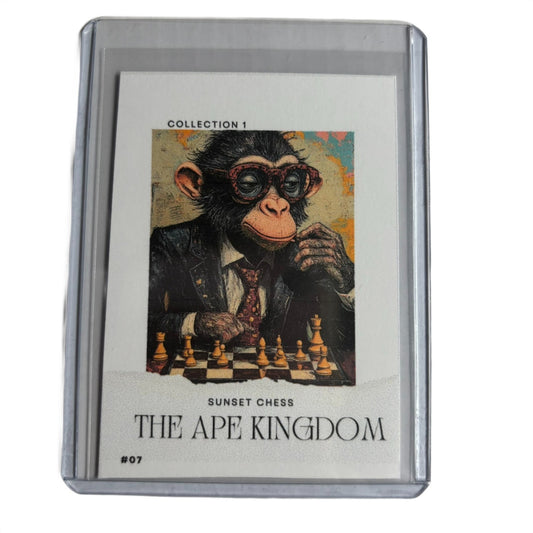 The Ape Kingdom Collection 1 Card #7 - Scrapbook Trading Card
