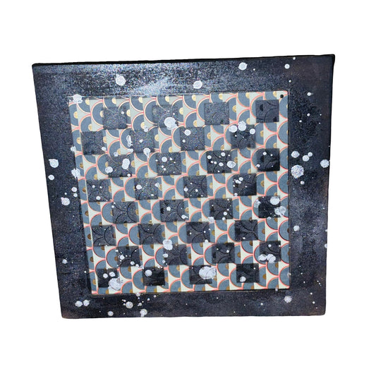 Vintage Supreme Pattern - Large Scrapbook Chess Board