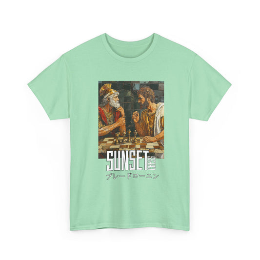 The Good Old Days - green Mint Chess T Shirt