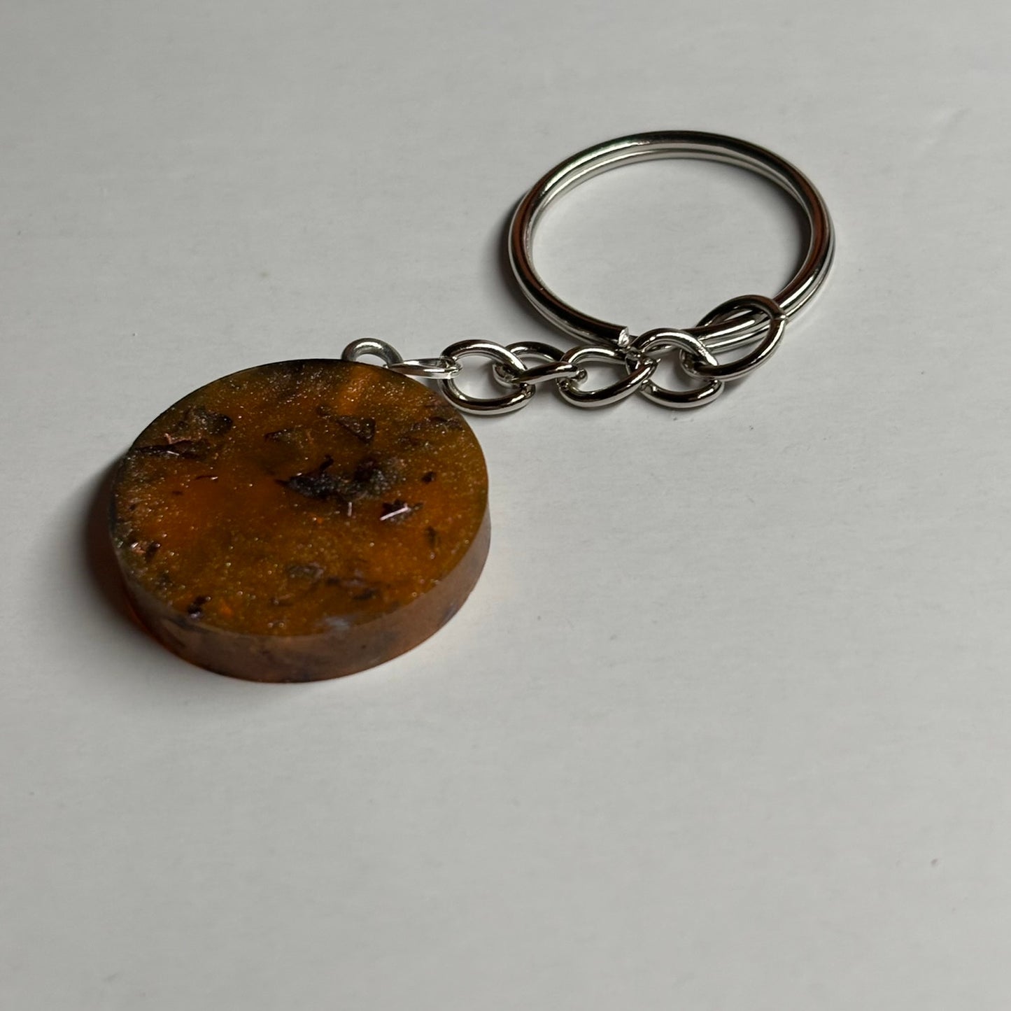 Rustic Rook - Handmade Resin Keychain