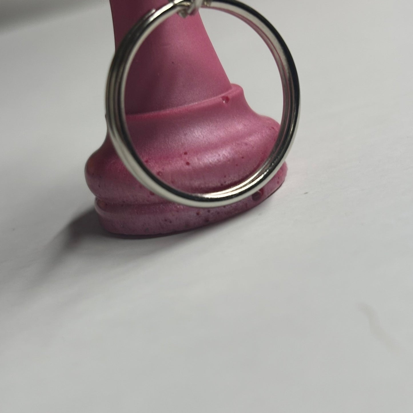 Pink King - Handmade Resin Keychain