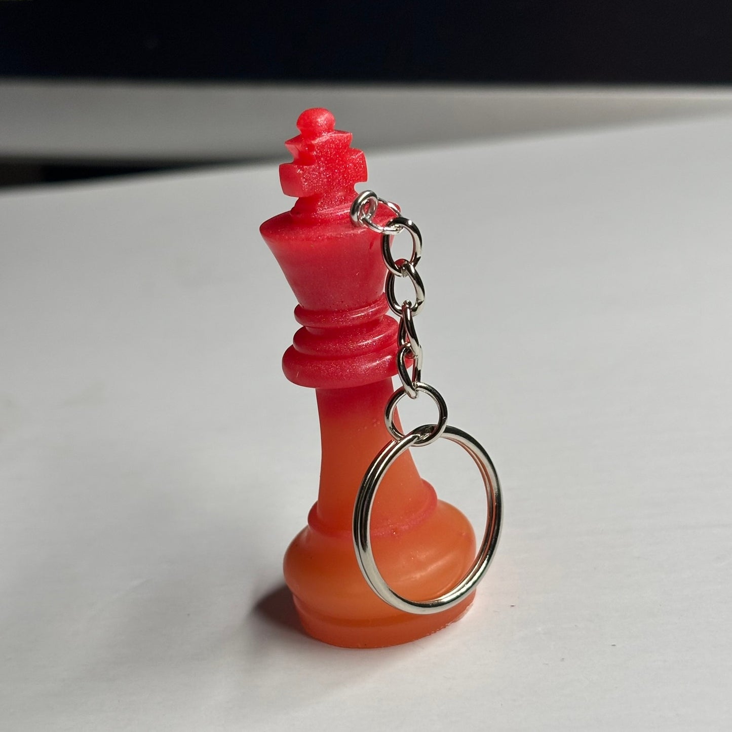 Splendid Red King - Handmade Resin Keychain