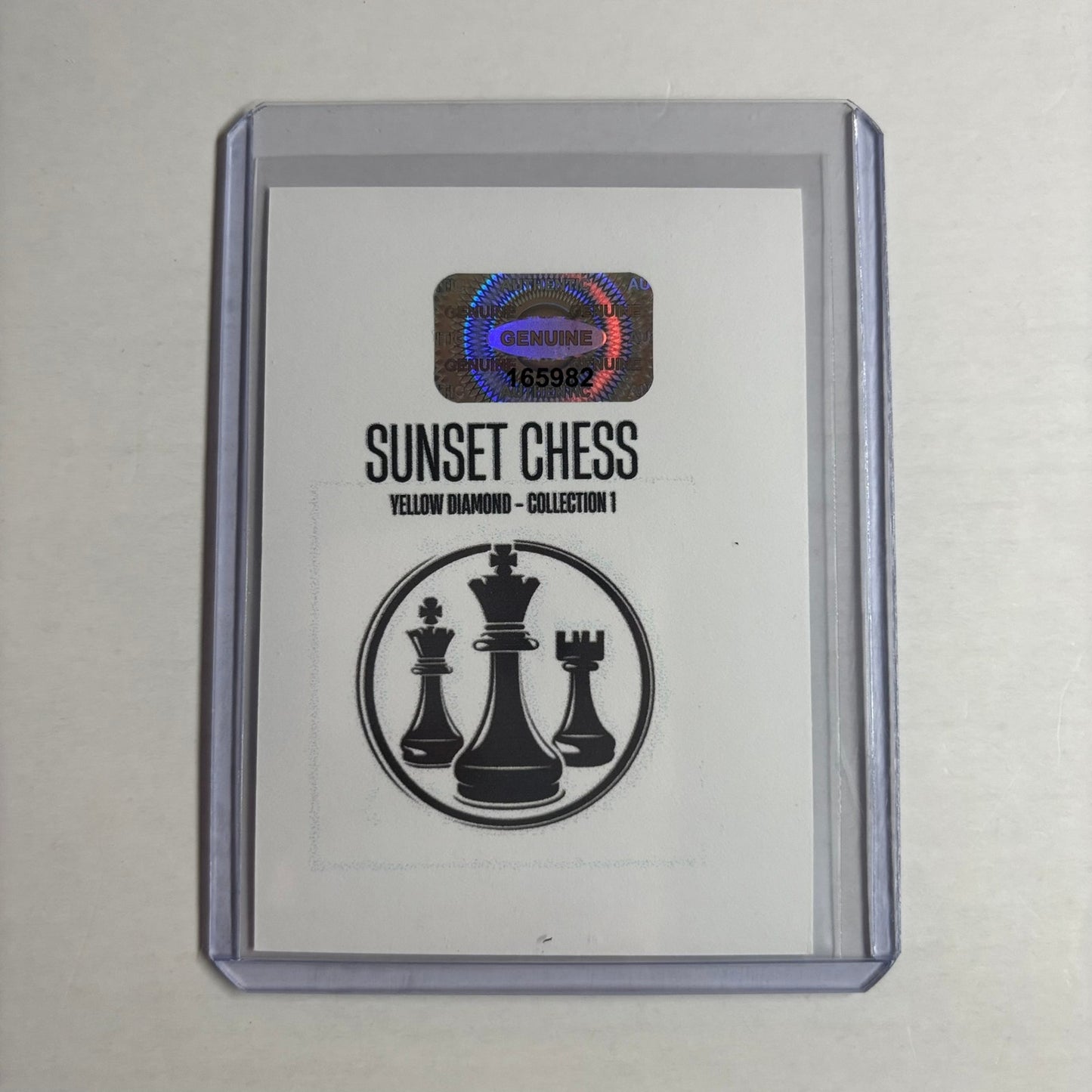Yellow Diamond Collection 1 - Trading Card