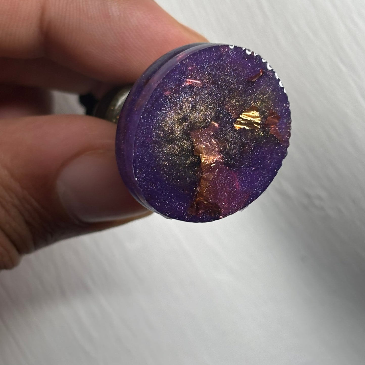 Royal Dark Green Bishop - Handmade Resin Chess Necklace