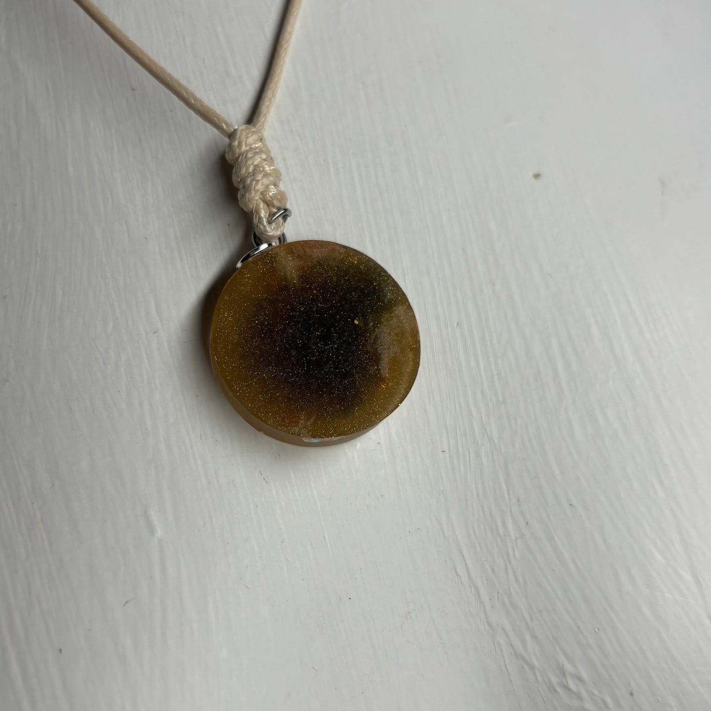 Vintage Pawn - Handmade Resin Chess Necklace