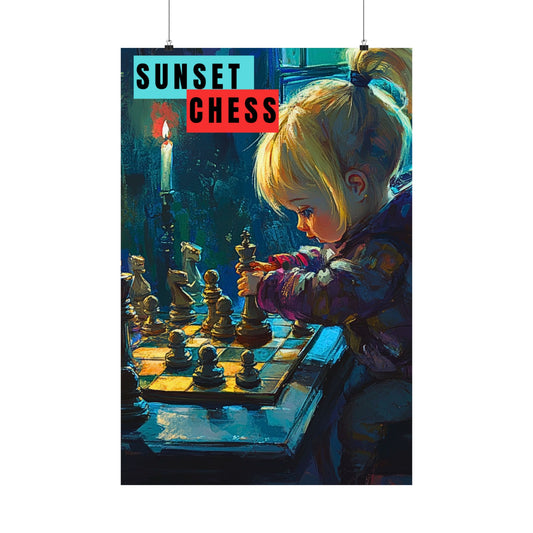 Learning While Young! - Matte Vertical Poster 24"x36"