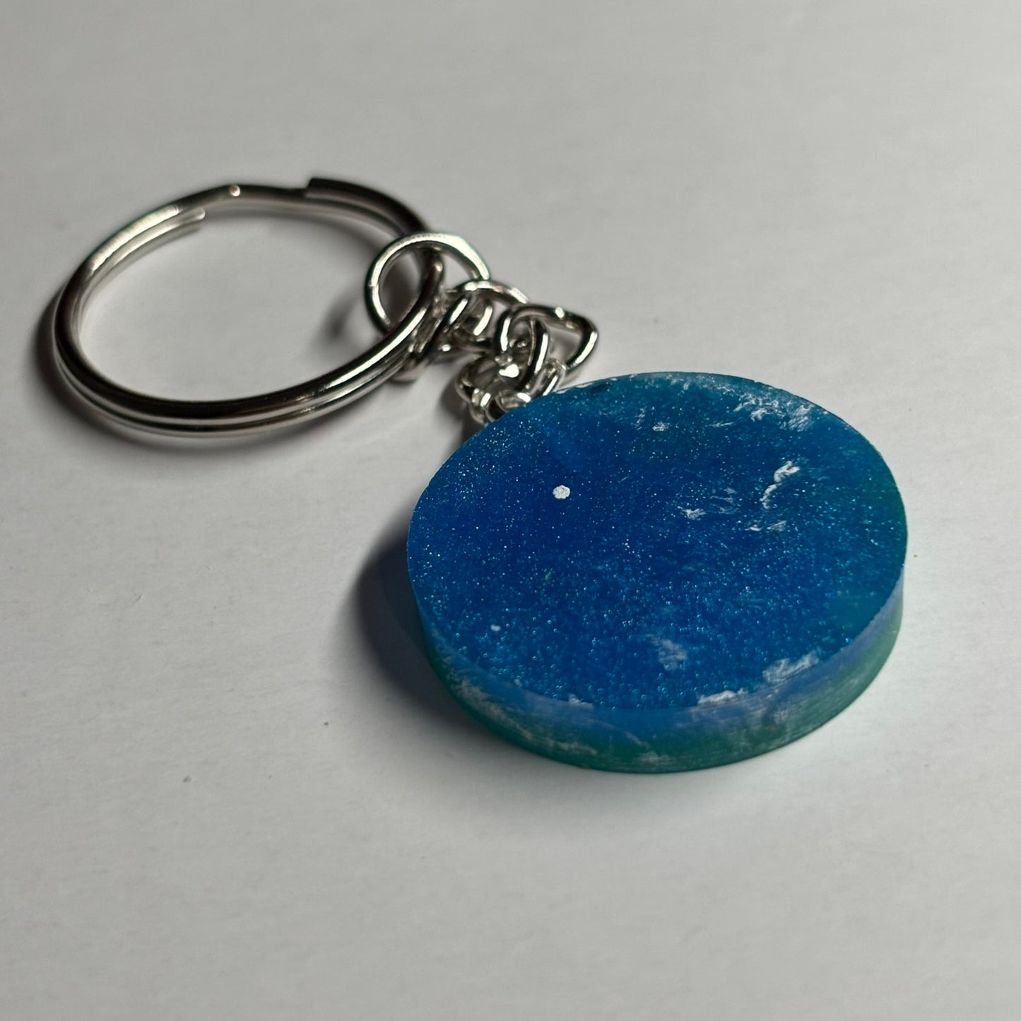 Bluish Green Pawn - Handmade Resin Keychain