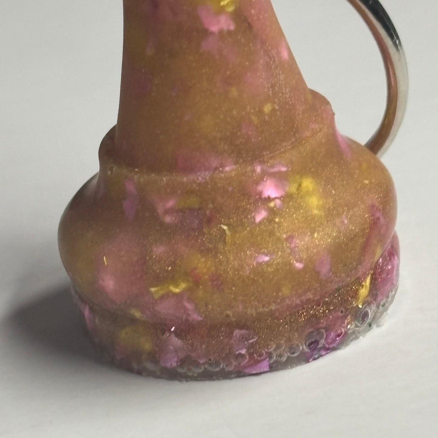 Yellow /Purple King - Handmade Resin Keychain