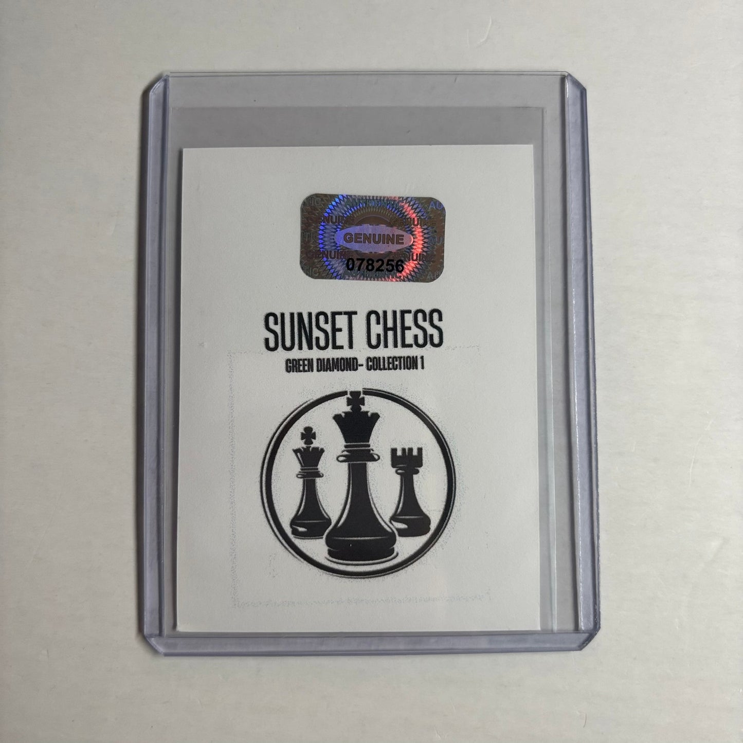 Green Diamond Collection 1 - Trading Card