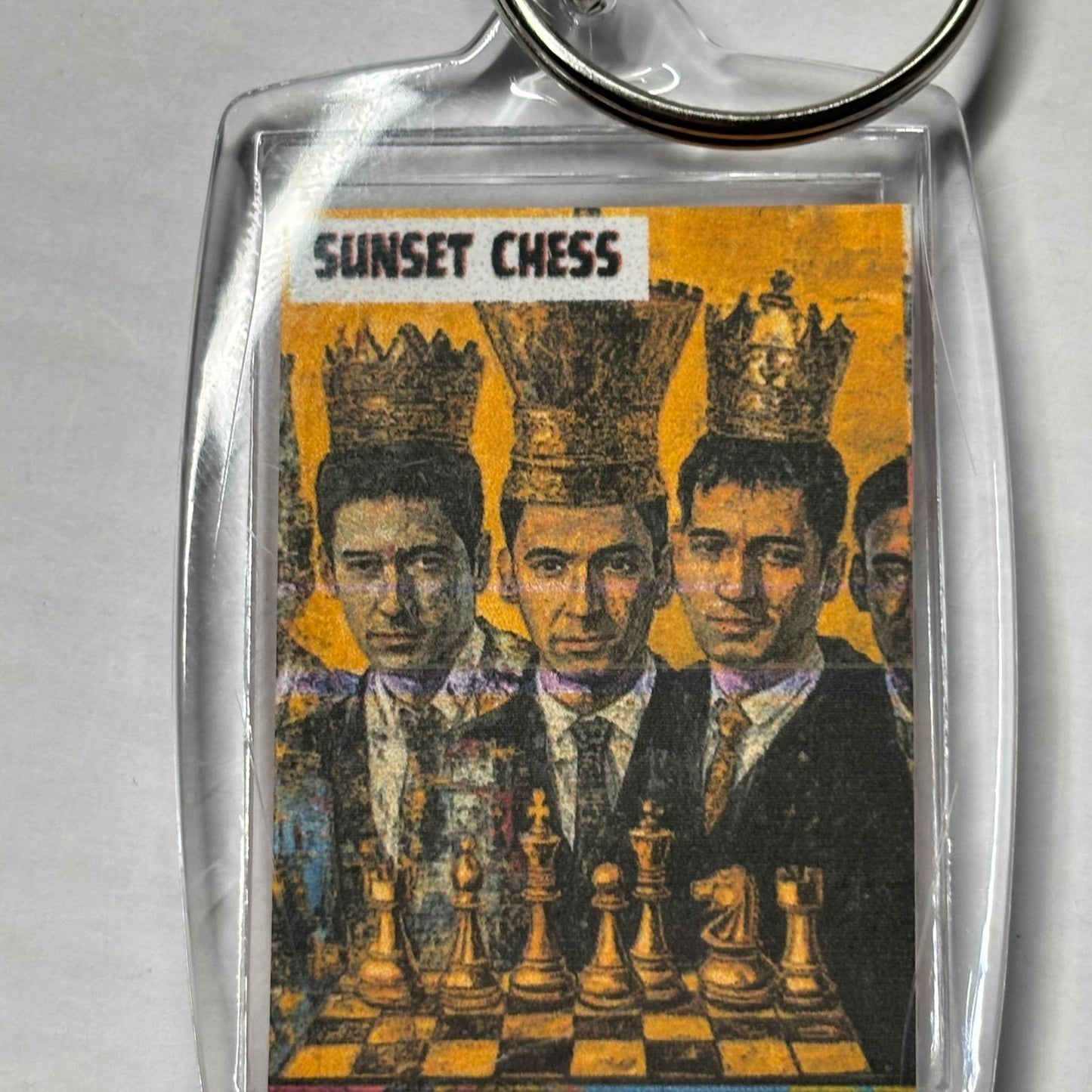 Rich Bros - Chess  Photo Keychain