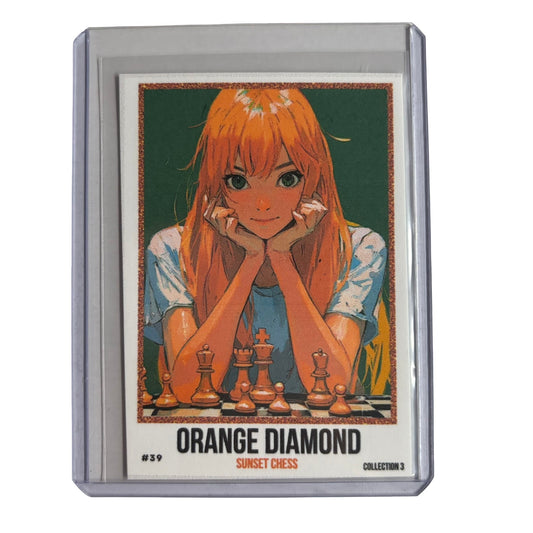 Orange Diamond Collection 3 - Trading Card