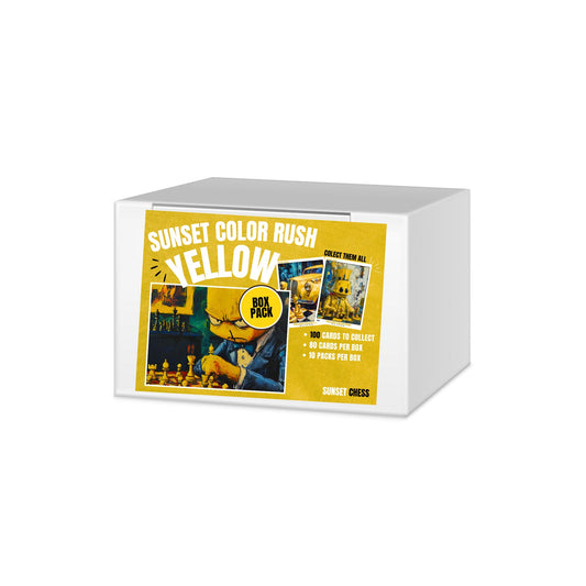 Yellow Color Rush Trading Cards - Mini Box Collection