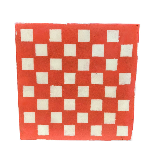 Peach Colored - Resin Coated Chess Board