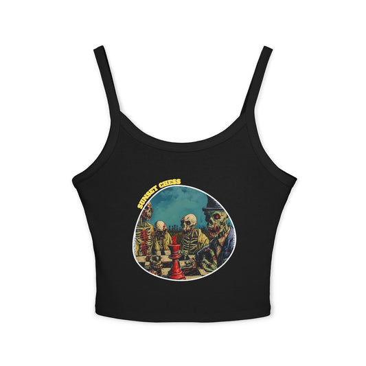 The Dead Play Chess - Black Women's Tank Top