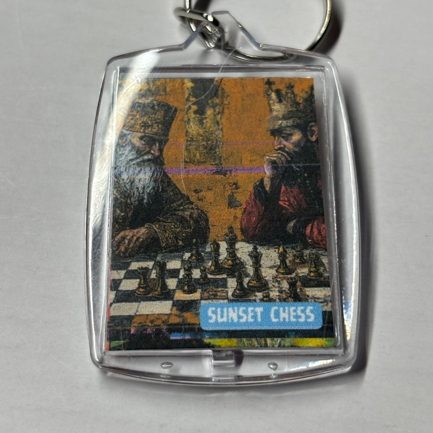 Old Kings - Chess  Photo Keychain