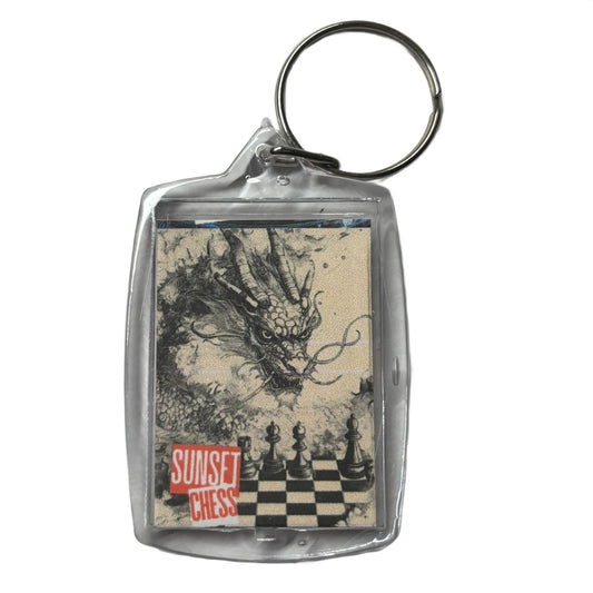 Chinese Dragon - Chess  Photo Keychain