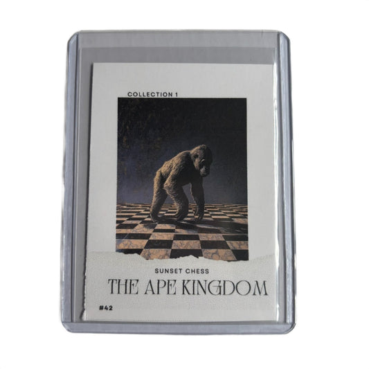 The Ape Kingdom Collection 1 Card #42 - Scrapbook Trading Card