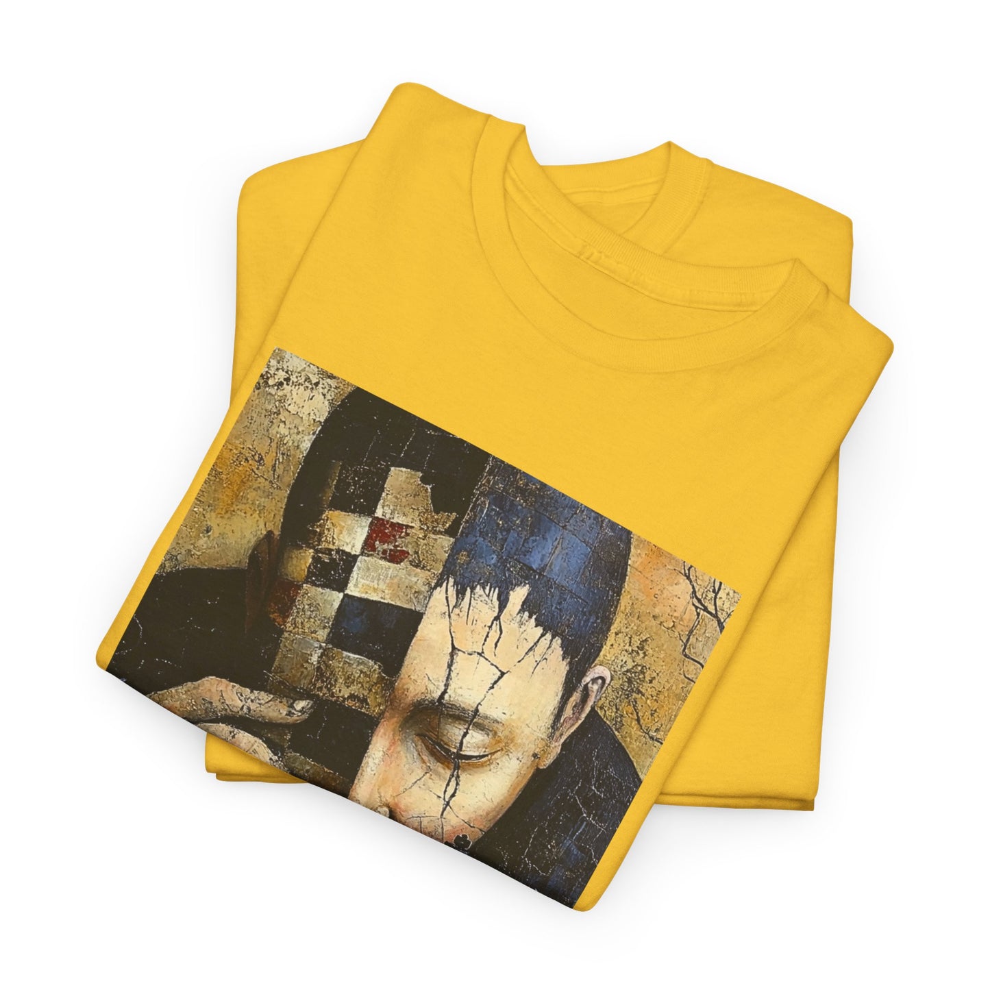 A Crumbling Ego - Yellow Chess T Shirt