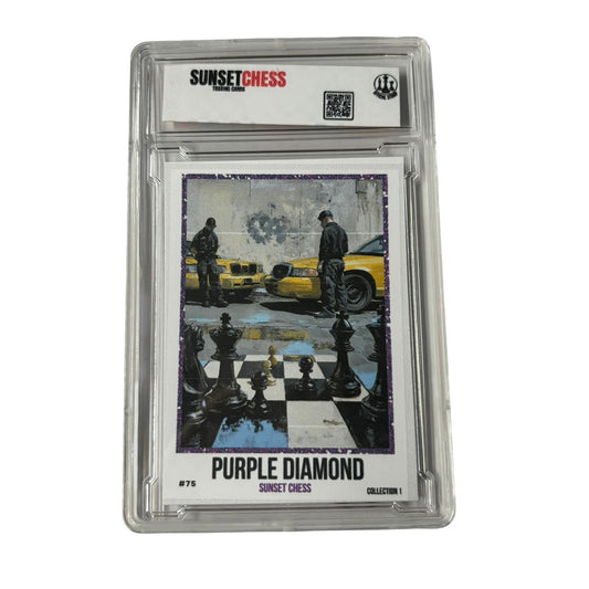 Purple Diamond Collection 1 - Premium Trading Card