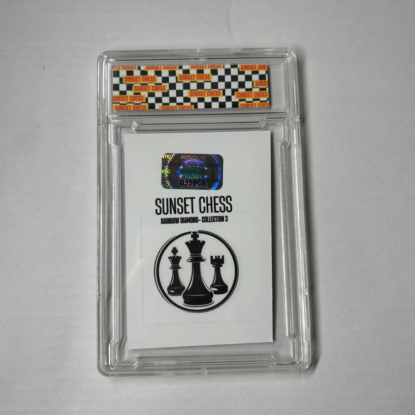 Rainbow Diamond Card #100 - Premium Trading Card