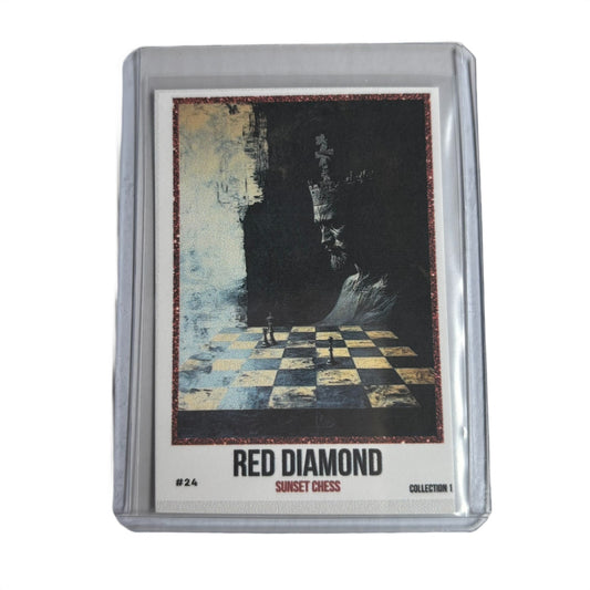 Red Diamond Collection 1 Card #24 - Scrapbook Trading Card