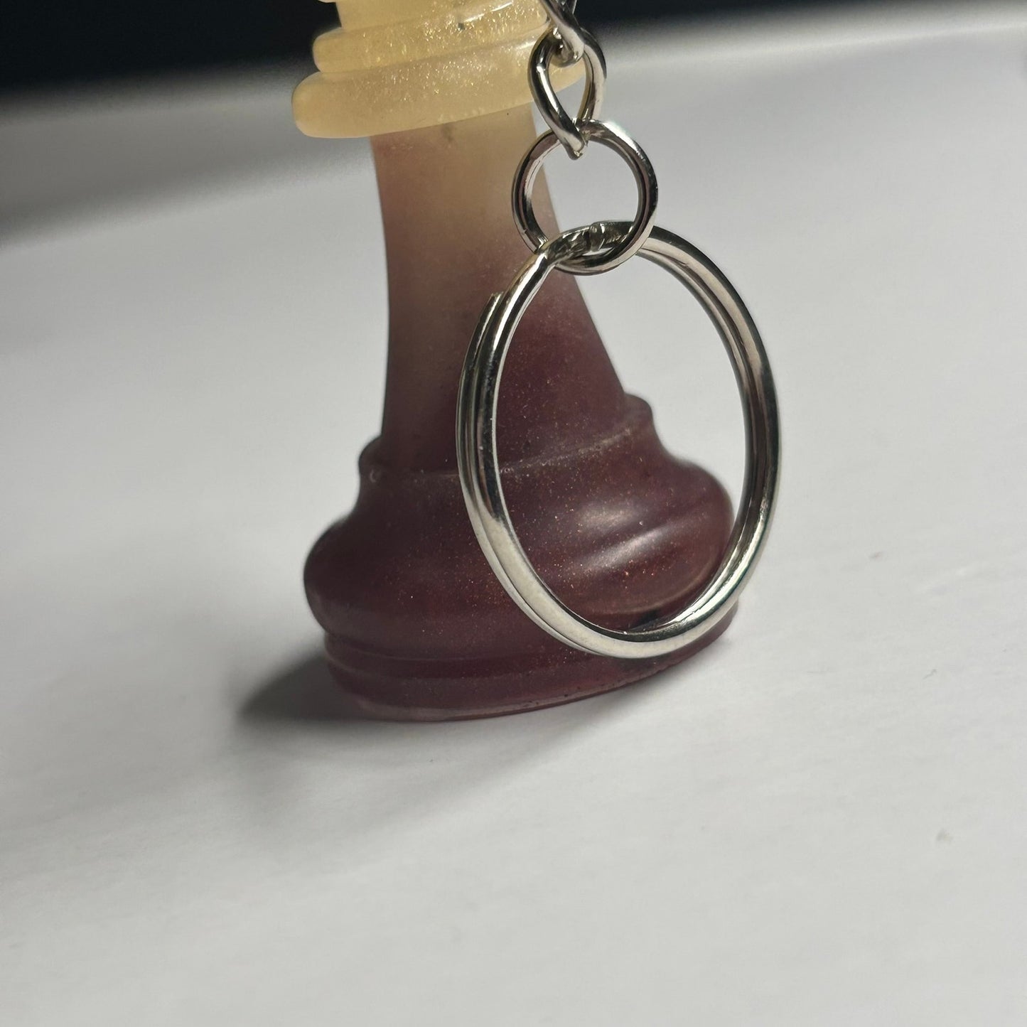 Red Velvet Bottom King - Handmade Resin Keychain