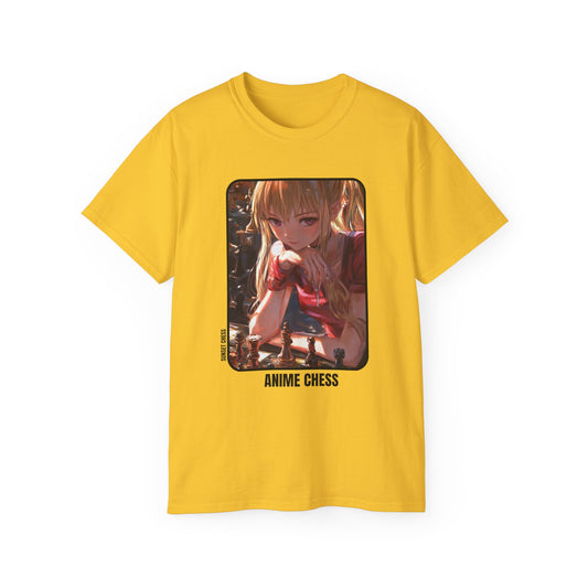 Sunkissed Anime - Yellow Chess T Shirt