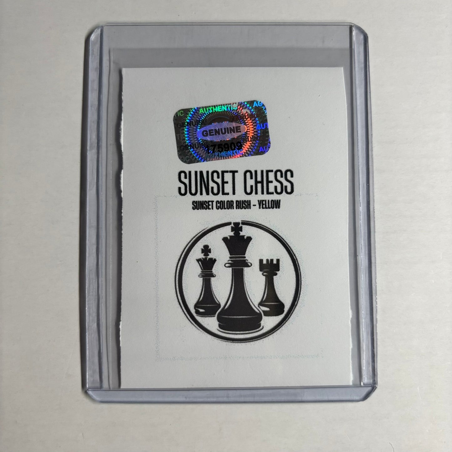 Yellow Collection - Trading Card