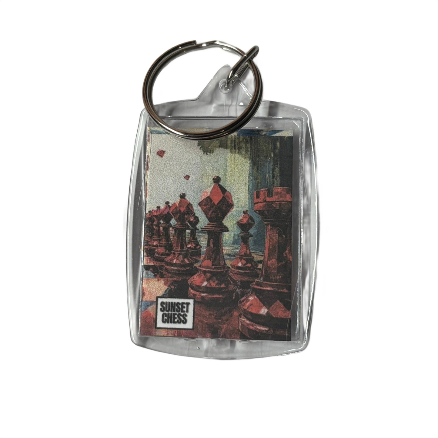 Red Army - Chess  Photo Keychain