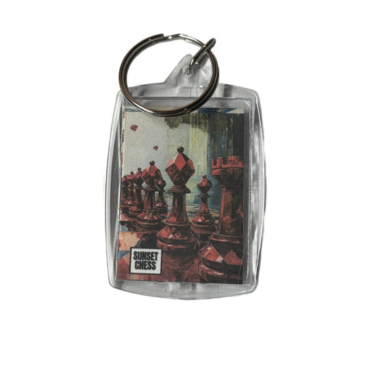 Red Army - Chess  Photo Keychain
