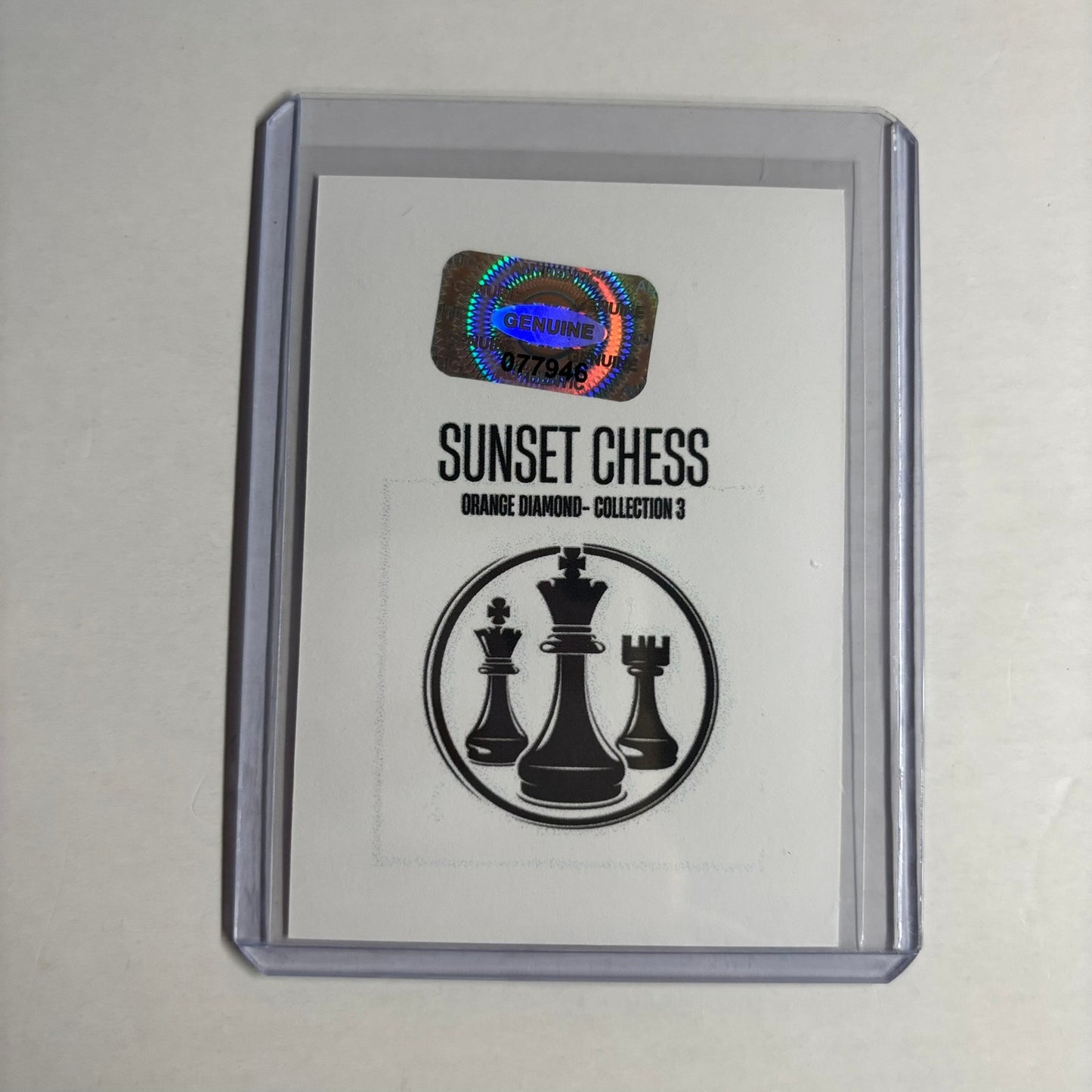 Orange Diamond Collection 3 - Trading Card