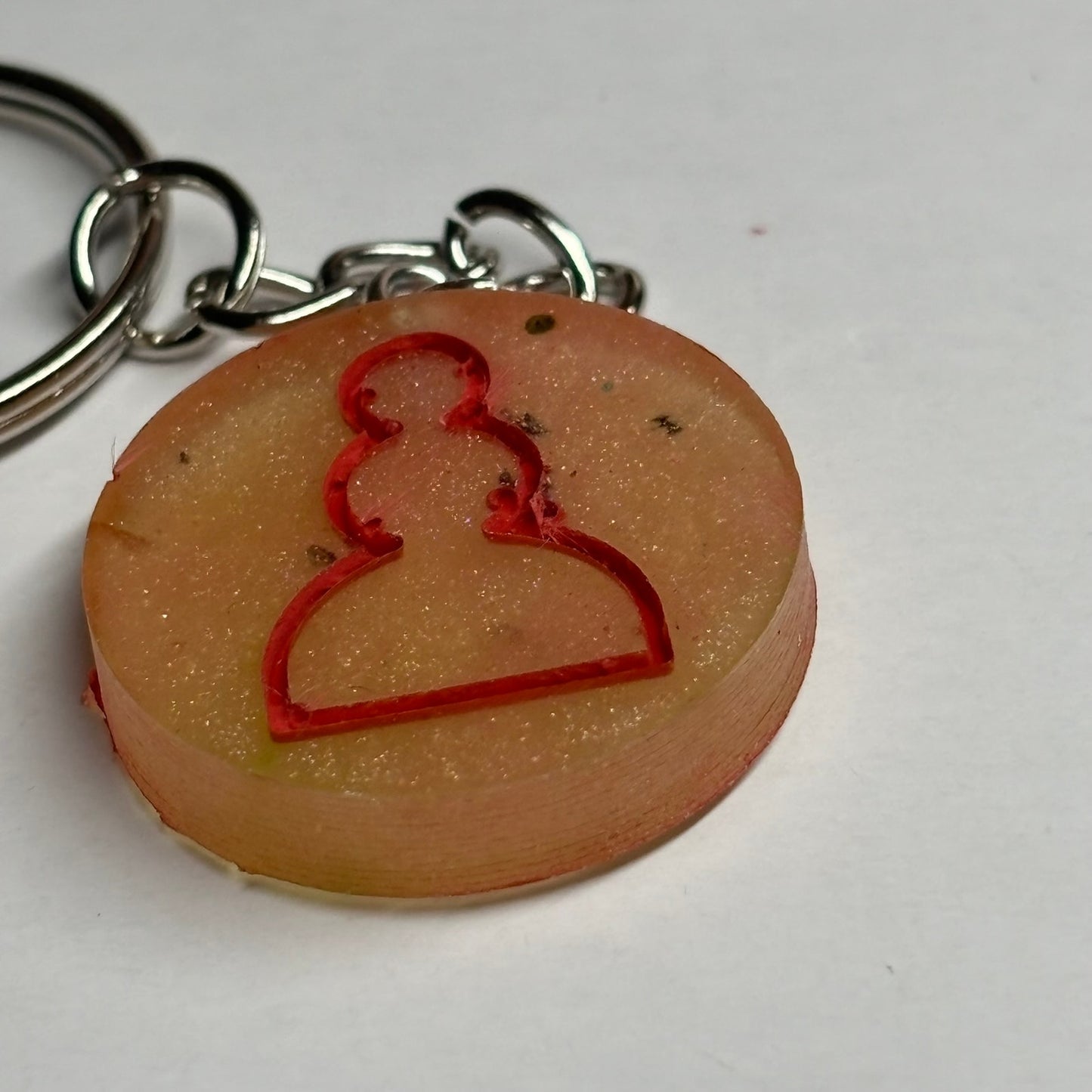 Vintage Pawn - Handmade Resin Keychain