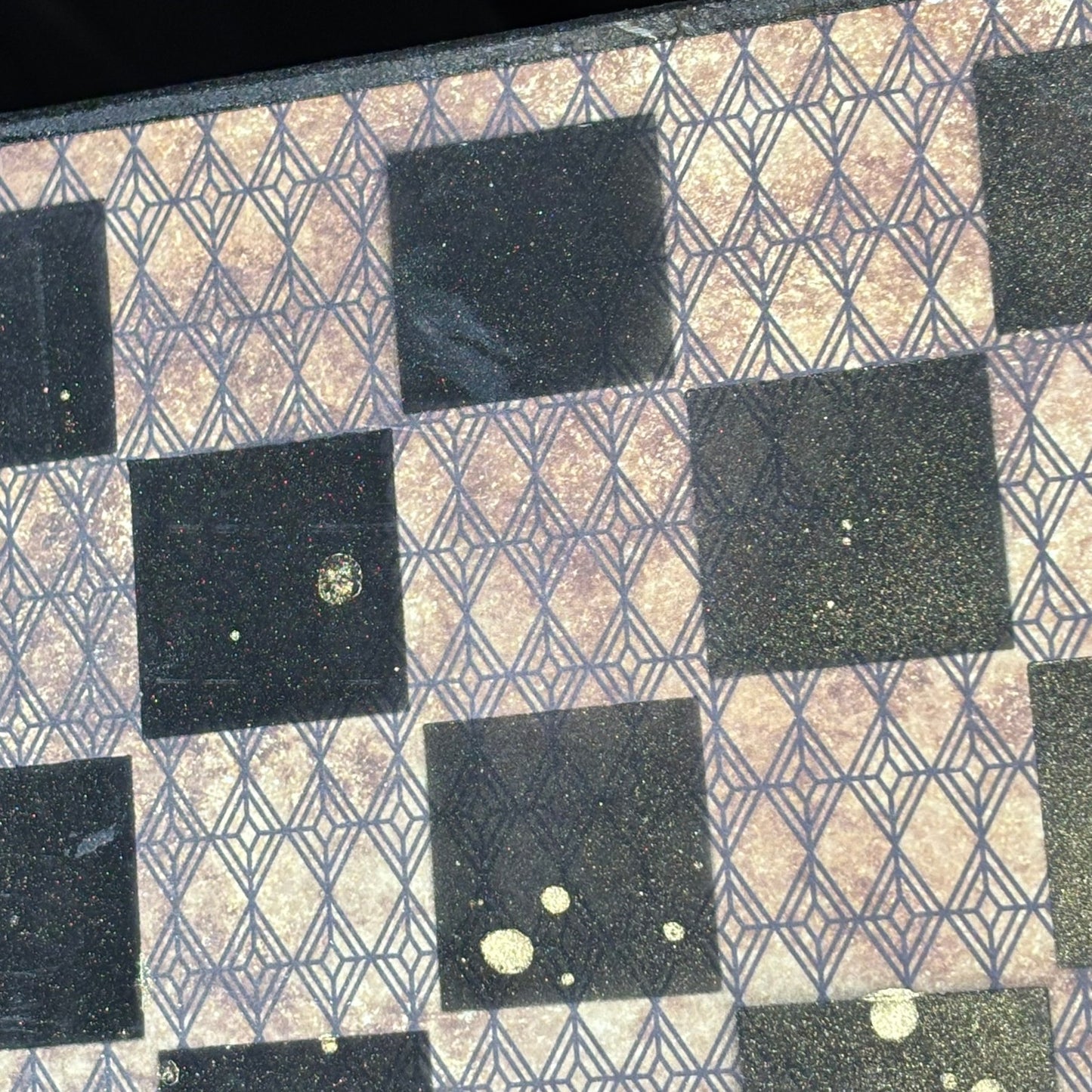 Classy Pattern - Scrapbook Chess Board