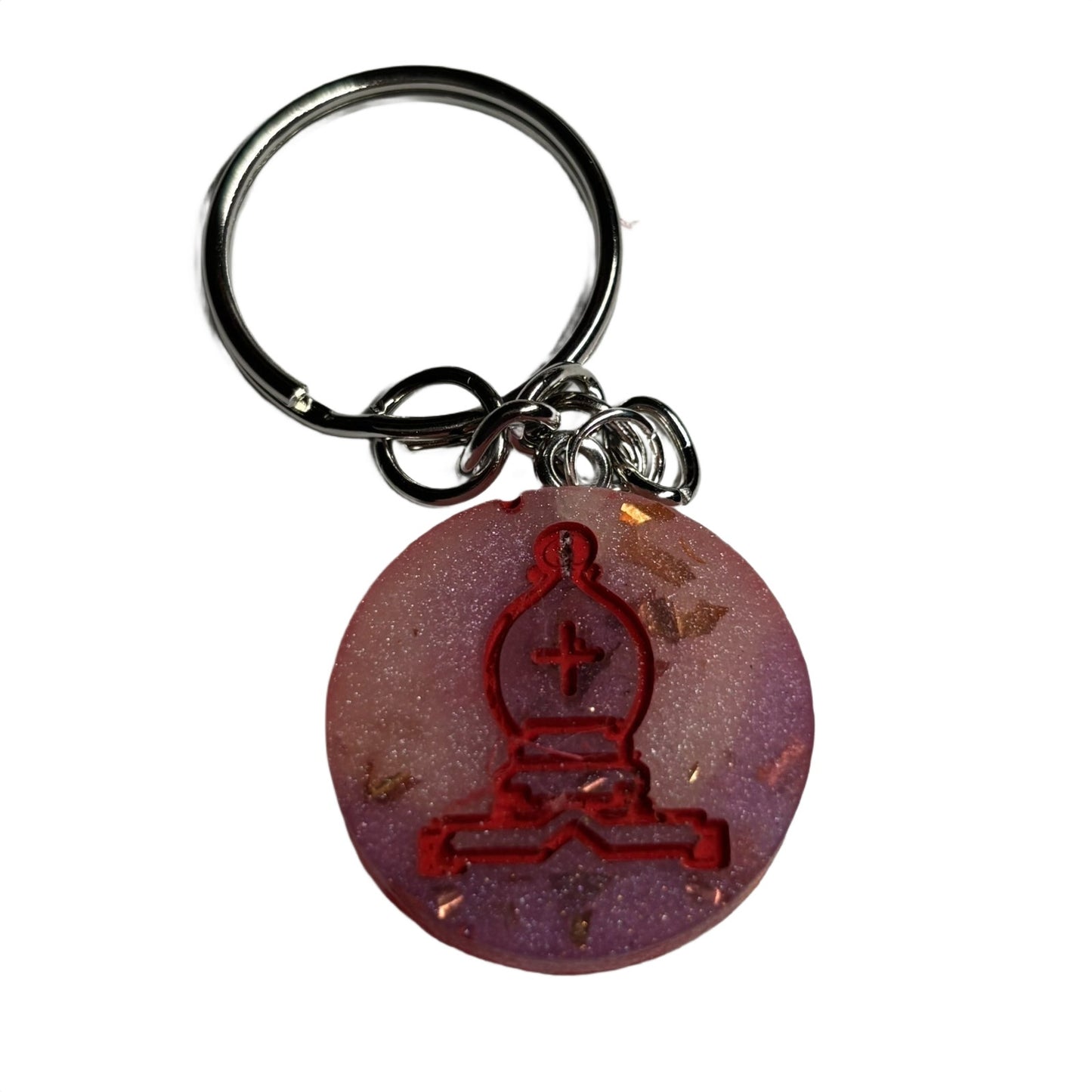 The Tainted Bishop - Handmade Resin Keychain