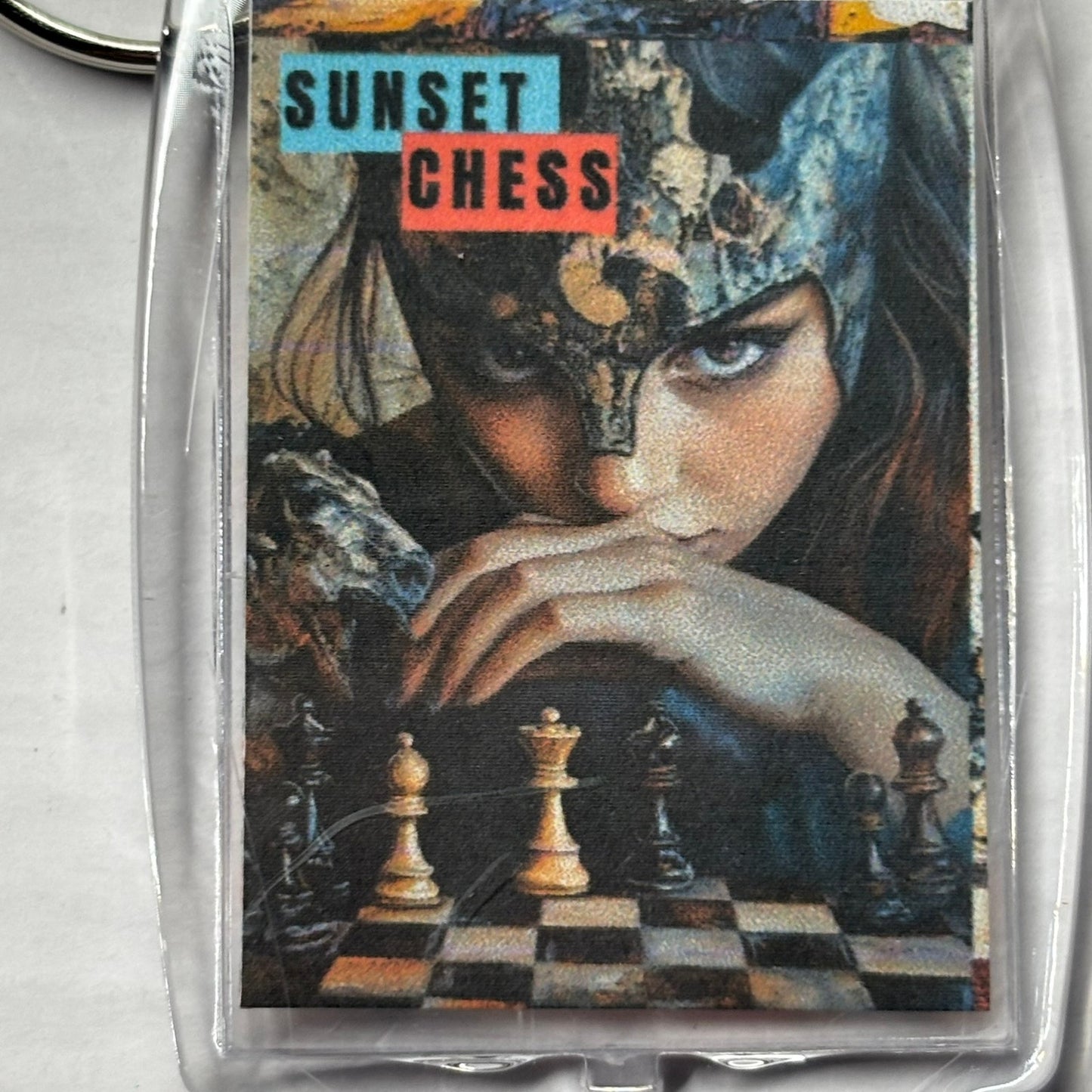 Checkmate...  Chess  Photo Keychain