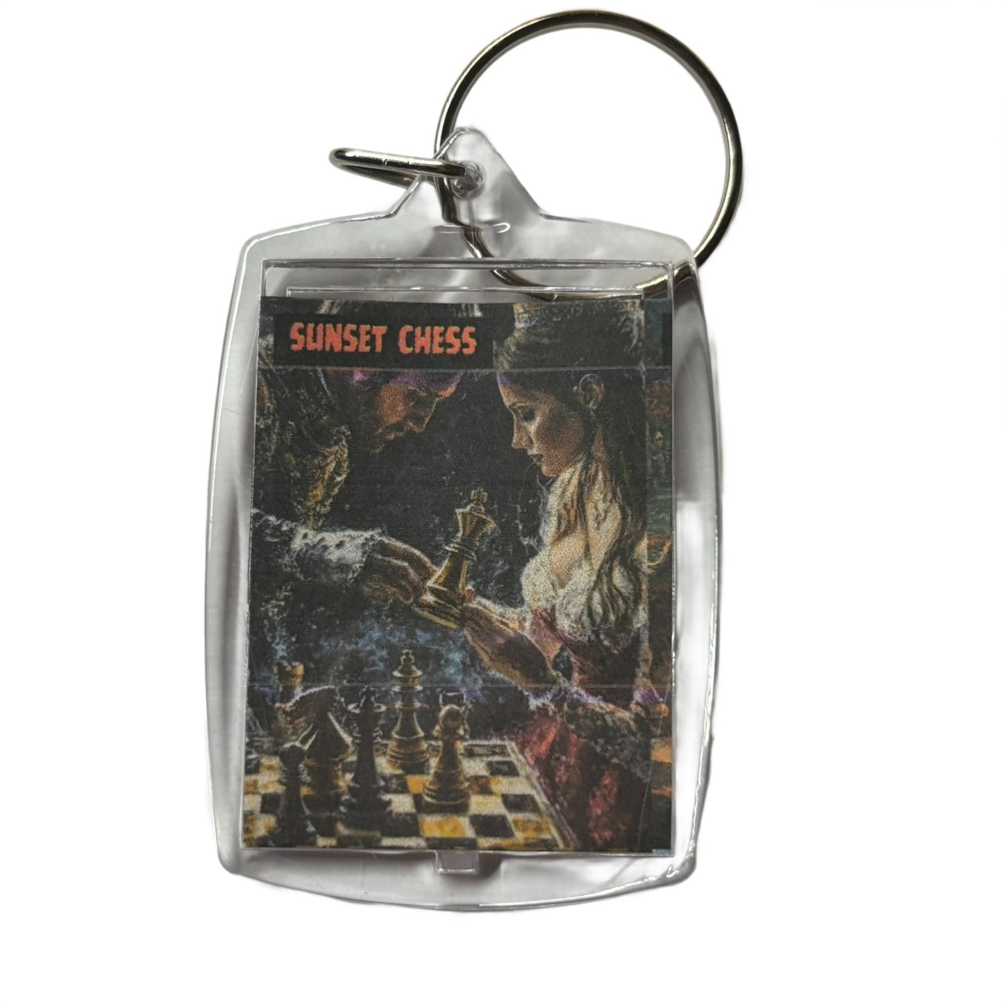 The Proposal - Chess  Photo Keychain