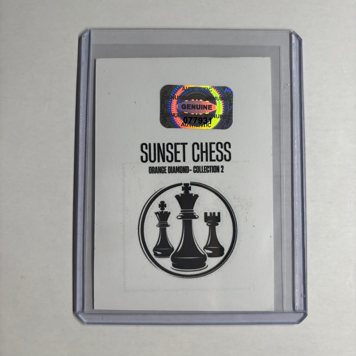 Orange Diamond Collection 2 - Trading Card