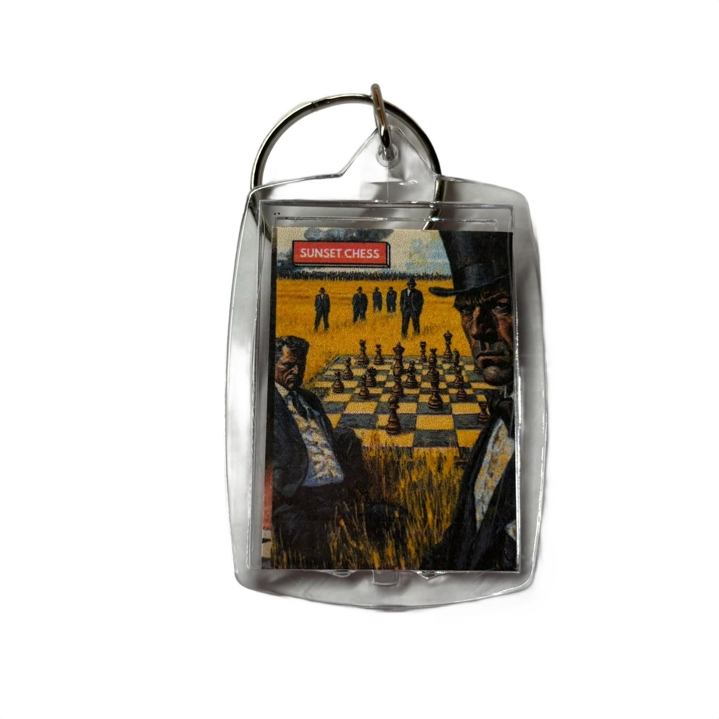 Field Of Men - Chess  Photo Keychain