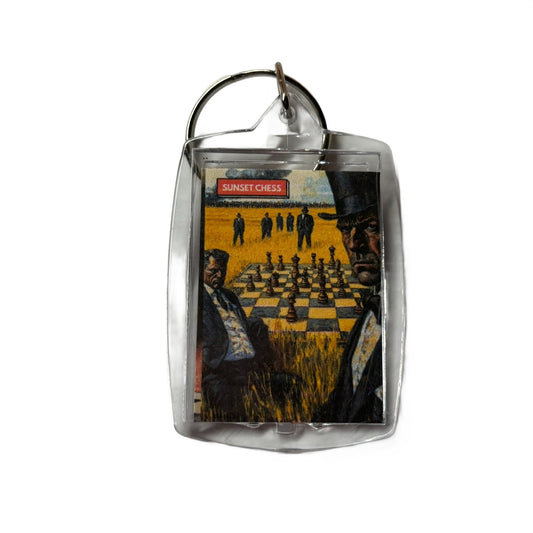 Field Of Men - Chess  Photo Keychain