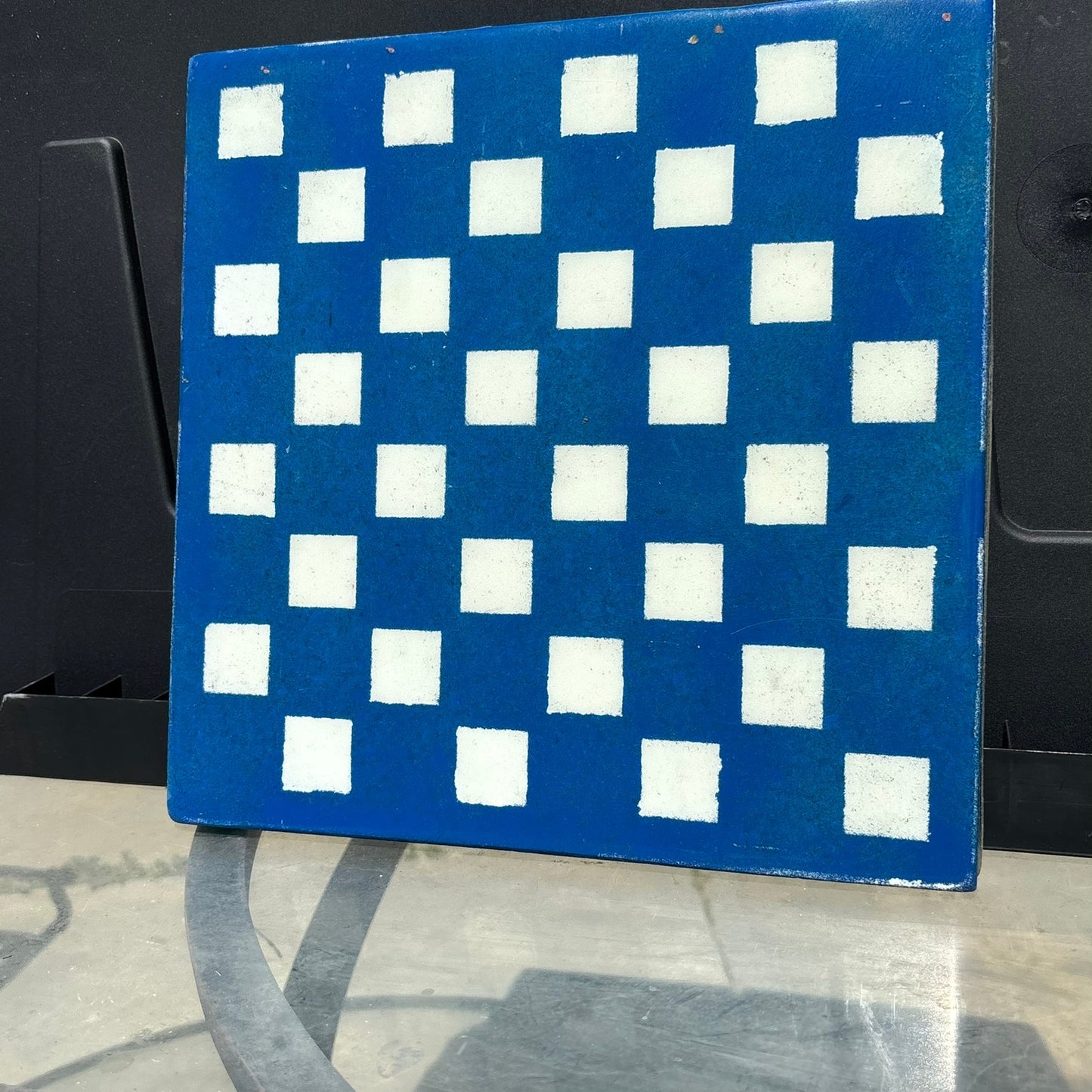 Sea Blue - Resin Coated Chess Board