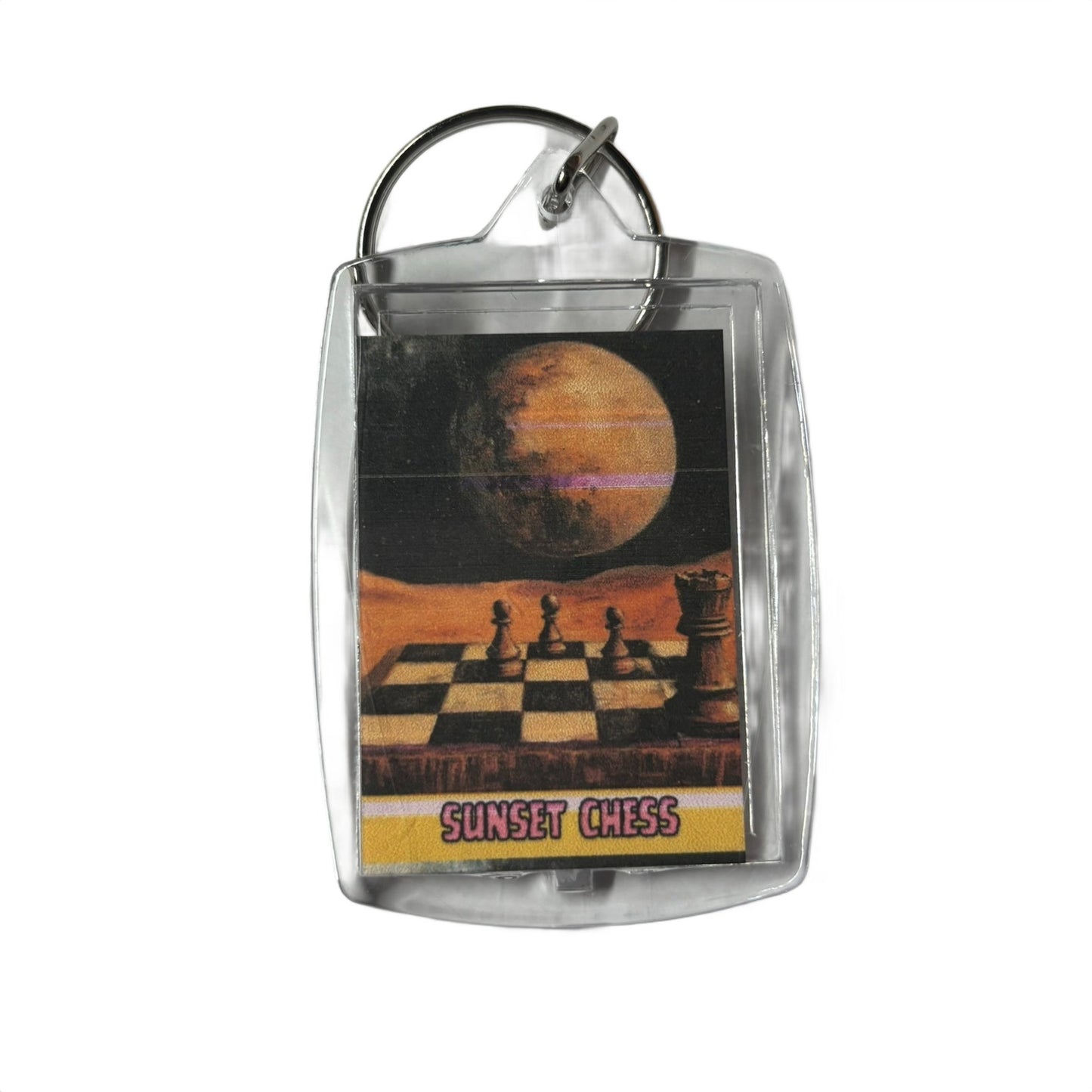 Mars Edition - Chess  Photo Keychain