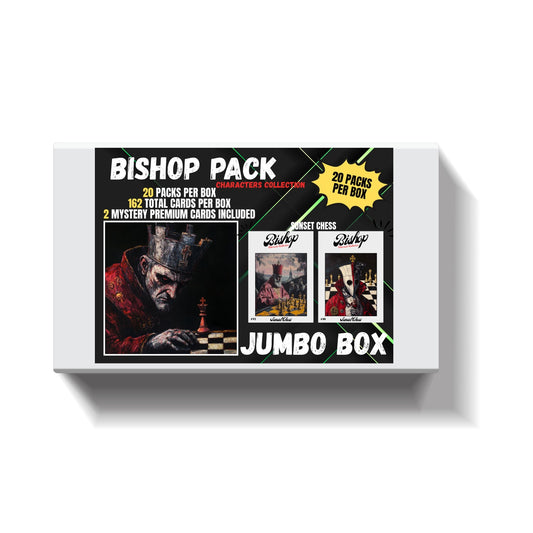 Bishop Edition - Jumbo Box Pack - Chess Trading Cards