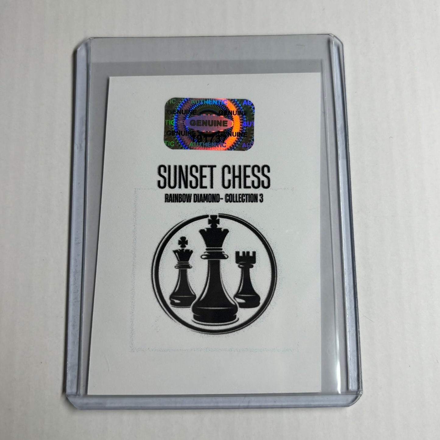 Rainbow Diamond Collection 3 Card #65 - Scrapbook Trading Card