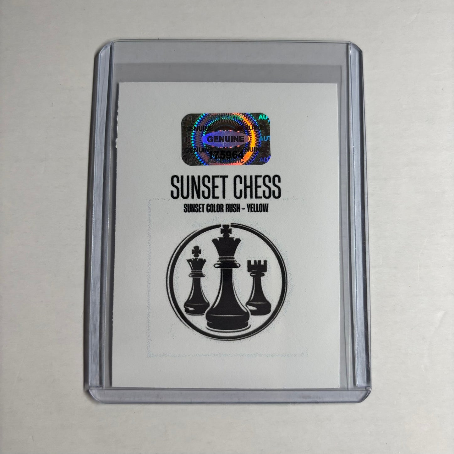 Yellow Collection - Trading Card